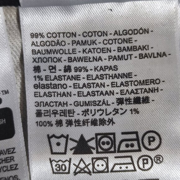 Levi's 569 jeans men's size W36(34)/ L34 black colour loose fit straight stretch - Picture 7 of 15